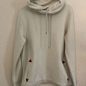 Roxy Sweatshirt size XL Ivory pre-owned
